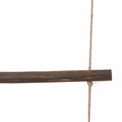 vidaXL Wall Decorations Ladder-Shaped Decor Wall Ornament 2 pcs Natural Branch - 30 x 100 cm - Additional view 5