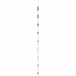 vidaXL Wall Decorations Ladder-Shaped Decor Wall Ornament 2 pcs Natural Branch - 50 x 150 cm - Additional view 4
