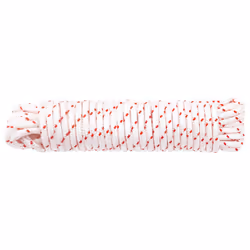 vidaXL Pull Starter Cord Recoil Pull Cord Starter Rope White and Red Nylon - 6 mm - Additional view 4