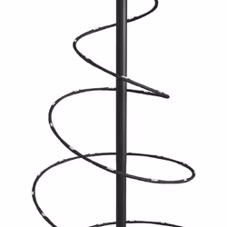vidaXL Christmas Tree Light Christmas Decoration Hanging Fairy Light Cone - black - Additional view 8