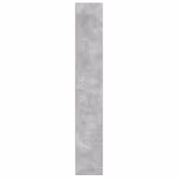 vidaXL Book Cabinet Bookcase Storage Bookshelf Concrete Grey Engineered Wood - Additional view 4
