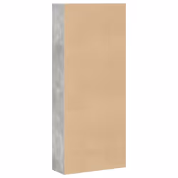 vidaXL Book Cabinet Bookcase Storage Bookshelf Concrete Grey Engineered Wood - Additional view 5