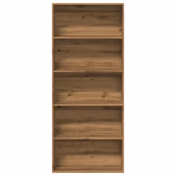 vidaXL Book Cabinet Bookcase Storage Bookshelf Artisian Oak Engineered Wood