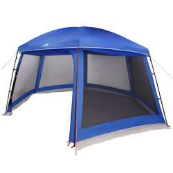 vidaXL Pool Tent with Removable Fly & Mesh Walls Azure Blue 618x532 cm - azure blue, 512 x 458 cm - Additional view 9