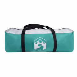 vidaXL Pool Tent with Removable Fly & Mesh Walls Azure Blue 618x532 cm - sea green, 512 x 458 cm - Additional view 10