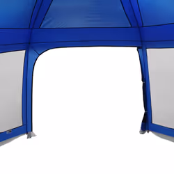 vidaXL Pool Tent with Removable Fly & Mesh Walls Azure Blue 618x532 cm - azure blue, 618 x 532 cm - Additional view 8