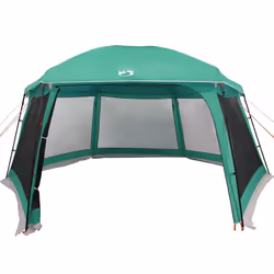 vidaXL Pool Tent with Removable Fly & Mesh Walls Azure Blue 618x532 cm - sea green, 618 x 532 cm - Additional view 5