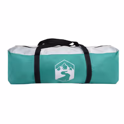 vidaXL Pool Tent with Removable Fly & Mesh Walls Azure Blue 618x532 cm - sea green, 618 x 532 cm - Additional view 8