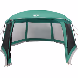vidaXL Pool Tent with Removable Fly & Mesh Walls Azure Blue 618x532 cm - sea green, 670 x 590 cm - Additional view 4