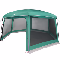 vidaXL Pool Tent with Removable Fly & Mesh Walls Azure Blue 618x532 cm - sea green, 670 x 590 cm - Additional view 5