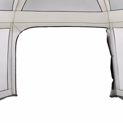 vidaXL Pool Tent with Removable Fly & Mesh Walls Azure Blue 618x532 cm - grey, 670 x 590 cm - Additional view 8