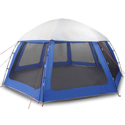 vidaXL Pool Tent with Removable Fly & Mesh Walls Sea Green 510x510 cm - azure blue, 510 x 510 cm