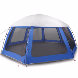 vidaXL Pool Tent with Removable Fly & Mesh Walls Sea Green 510x510 cm - azure blue, 612 x 612 cm
