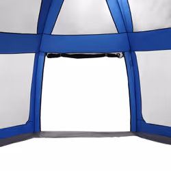 vidaXL Pool Tent with Removable Fly & Mesh Walls Sea Green 510x510 cm - azure blue, 612 x 612 cm - Additional view 5