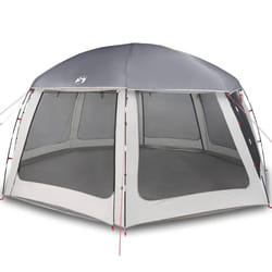 vidaXL Pool Tent with Removable Fly & Mesh Walls Sea Green 510x510 cm - grey, 612 x 612 cm