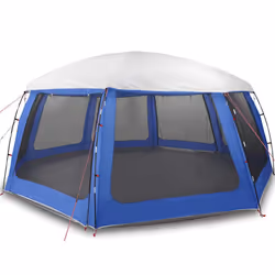 vidaXL Pool Tent with Removable Fly & Mesh Walls Sea Green 510x510 cm - azure blue, 690 x 690 cm