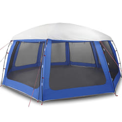 vidaXL Pool Tent with Removable Fly & Mesh Walls Sea Green 510x510 cm - azure blue, 690 x 690 cm