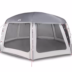 vidaXL Pool Tent with Removable Fly & Mesh Walls Sea Green 510x510 cm - grey, 690 x 690 cm