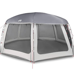 vidaXL Pool Tent with Removable Fly & Mesh Walls Sea Green 510x510 cm - grey, 690 x 690 cm