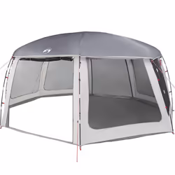 vidaXL Pool Tent with Removable Fly & Mesh Walls Sea Green 510x510 cm - grey, 690 x 690 cm - Additional view 5