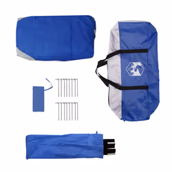 vidaXL Party Tent Azure Blue Waterproof tent canopy tent gazebo canopy - Additional view 8