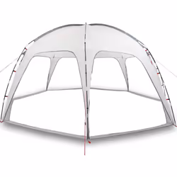vidaXL Party Tent Grey Waterproof tent canopy tent gazebo canopy gazebo tent