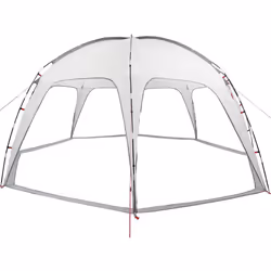 vidaXL Party Tent Grey Waterproof tent canopy tent gazebo canopy gazebo tent