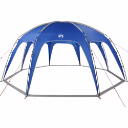 vidaXL Party Tent Azure Blue Waterproof tent canopy tent gazebo canopy - Additional view 4