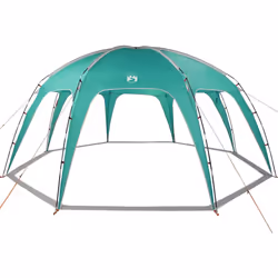 vidaXL Party Tent Sea Green Waterproof tent canopy tent gazebo canopy - Additional view 4