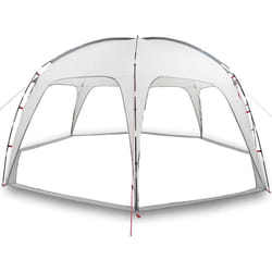 vidaXL Party Tent Grey Waterproof tent canopy tent gazebo canopy gazebo tent