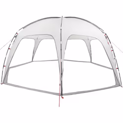 vidaXL Party Tent Grey Waterproof tent canopy tent gazebo canopy gazebo tent