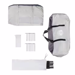 vidaXL Party Tent Grey Waterproof tent canopy tent gazebo canopy gazebo tent - Additional view 8