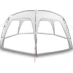vidaXL Party Tent Grey Waterproof tent canopy tent gazebo canopy gazebo tent