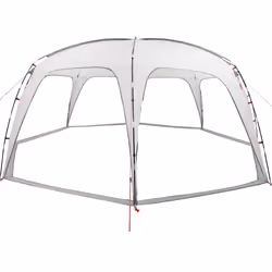 vidaXL Party Tent Grey Waterproof tent canopy tent gazebo canopy gazebo tent