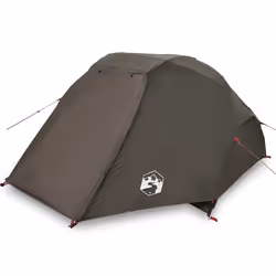 vidaXL Fishing Tent 5-Person Olive Green Waterproof tent fishing shelter - brown, 312 x 216 x 114 cm