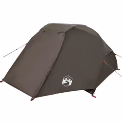 vidaXL Fishing Tent 5-Person Olive Green Waterproof tent fishing shelter - brown, 312 x 216 x 114 cm