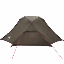 vidaXL Fishing Tent 5-Person Olive Green Waterproof tent fishing shelter - brown, 312 x 216 x 114 cm - Additional view 5