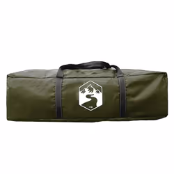 vidaXL Fishing Tent 5-Person Olive Green Waterproof tent fishing shelter - olive green, 490 x 330 x 185 cm - Additional view 8