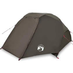 vidaXL Fishing Tent 5-Person Olive Green Waterproof tent fishing shelter - brown, 490 x 330 x 185 cm