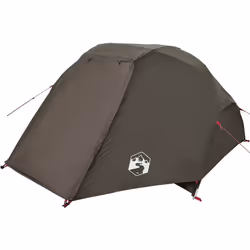 vidaXL Fishing Tent 5-Person Olive Green Waterproof tent fishing shelter - brown, 490 x 330 x 185 cm