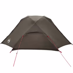 vidaXL Fishing Tent 5-Person Olive Green Waterproof tent fishing shelter - brown, 490 x 330 x 185 cm - Additional view 5