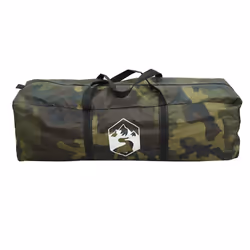 vidaXL Fishing Tent 5-Person Olive Green Waterproof tent fishing shelter - camouflage, 490 x 330 x 185 cm - Additional view 8