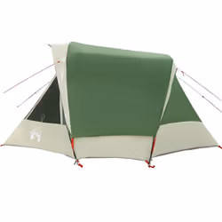 vidaXL Camping Tent Cabin 4-Person Green Waterproof tent camping shelter - green, 360 x 200 x 182 cm - Additional view 5