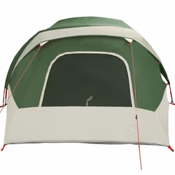 vidaXL Camping Tent Cabin 4-Person Green Waterproof tent camping shelter - green, 360 x 200 x 182 cm - Additional view 6