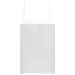 vidaXL Paper Bags 250 pcs with Handles Brown 21x11x36 cm Paper Grocery Bag - white, 32 x 17 x 25 cm