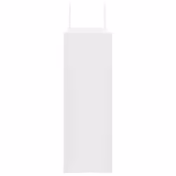 vidaXL Paper Bags 250 pcs with Handles Brown 21x11x36 cm Paper Grocery Bag - white, 45 x 17 x 48 cm - Additional view 5