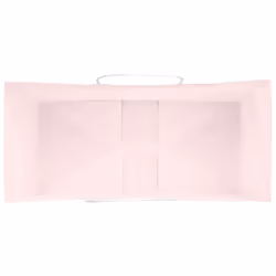 vidaXL Paper Bags 50 pcs with Handles Brown 15x8x21 cm Grocery Paper Gift Bag - pink, 26 x 12 x 35 cm - Additional view 7