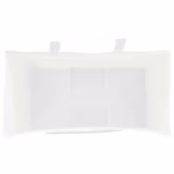 vidaXL Paper Bags 250 pcs with Handles Blue 32x22x28 cm Paper Grocery Bag - white, 21 x 11 x 36 cm/ 250 pcs - Additional view 7