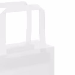 vidaXL Paper Bags 250 pcs with Handles Blue 32x22x28 cm Paper Grocery Bag - white, 21 x 11 x 36 cm/ 250 pcs - Additional view 9