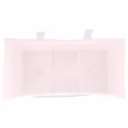 vidaXL Paper Bags 250 pcs with Handles White 21x11x28 cm Paper Grocery Bag - pink, 21 x 11 x 31 cm/ 250 pcs - Additional view 7